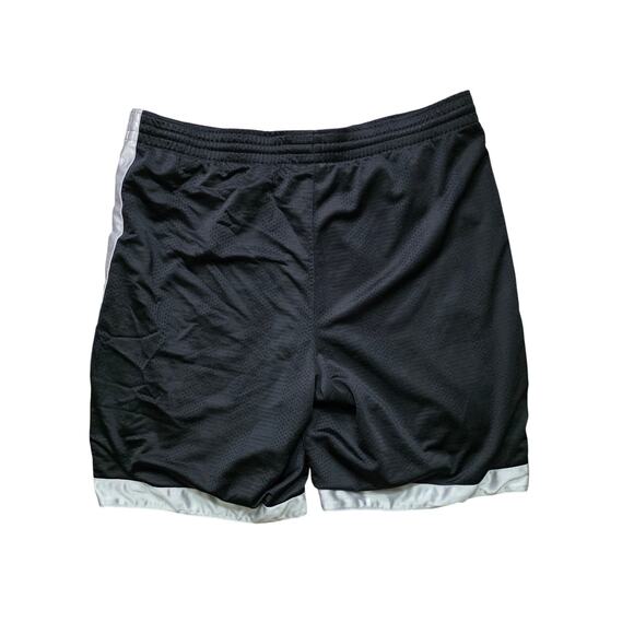 Nike Hoops Basketball Shorts Men’s L Black Silver Lined Baggie - Picture 5 of 6